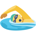 🏊 Facebook / Messenger «Person Swimming» Emoji - Version du site Facebook