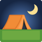 ⛺ Facebook / Messenger «Tent» Emoji - Version du site Facebook