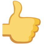 👍 «Thumbs Up» Emoji para Facebook / Messenger