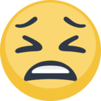 😫 Facebook / Messenger «Tired Face» Emoji - Version du site Facebook