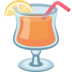 🍹 Facebook / Messenger «Tropical Drink» Emoji - Facebook Website Version