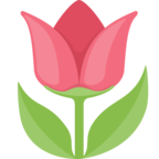 🌷 Facebook / Messenger «Tulip» Emoji - Facebook Website version