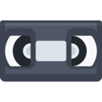 📼 Facebook / Messenger «Videocassette» Emoji - Version du site Facebook