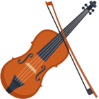 🎻 «Violin» Emoji para Facebook / Messenger - Versión del sitio web de Facebook