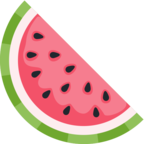 🍉 Смайлик Facebook / Messenger «Watermelon»