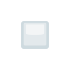 ▫ Facebook / Messenger «White Small Square» Emoji - Facebook Website version