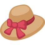 👒 «Woman’s Hat» Emoji para Facebook / Messenger - Versión del sitio web de Facebook