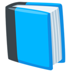 📘 Facebook / Messenger «Blue Book» Emoji - Messenger-Anwendungs version