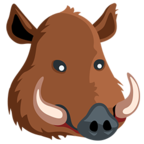 🐗 Facebook / Messenger «Boar» Emoji - Version de l'application Messenger