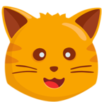 🐱 Facebook / Messenger «Cat Face» Emoji - Messenger-Anwendungs version