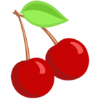 🍒 «Cherries» Emoji para Facebook / Messenger - Versión de la aplicación Messenger