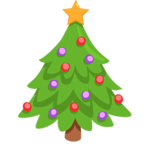 🎄 Смайлик Facebook / Messenger «Christmas Tree» - В Messenger'е