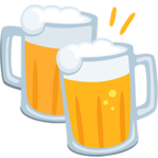 🍻 Facebook / Messenger «Clinking Beer Mugs» Emoji - Messenger-Anwendungs version