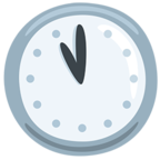 🕚 «Eleven O’clock» Emoji para Facebook / Messenger - Versión de la aplicación Messenger