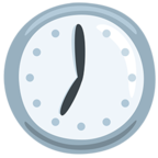 🕖 «Seven O’clock» Emoji para Facebook / Messenger - Versión de la aplicación Messenger