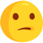 😕 Facebook / Messenger «Confused Face» Emoji - Messenger-Anwendungs version