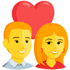 💑 «Couple With Heart» Emoji para Facebook / Messenger - Versión de la aplicación Messenger