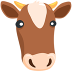 🐮 Facebook / Messenger «Cow Face» Emoji - Messenger-Anwendungs version