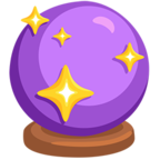 🔮 Facebook / Messenger «Crystal Ball» Emoji - Messenger-Anwendungs version