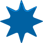 ✴ Facebook / Messenger «Eight-Pointed Star» Emoji - Messenger-Anwendungs version