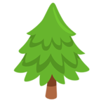🌲 Facebook / Messenger «Evergreen Tree» Emoji - Messenger-Anwendungs version