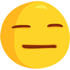 😑 Facebook / Messenger «Expressionless Face» Emoji - Version de l'application Messenger