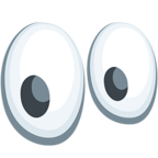 👀 «Eyes» Emoji para Facebook / Messenger - Versión de la aplicación Messenger