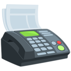 📠 «Fax Machine» Emoji para Facebook / Messenger - Versión de la aplicación Messenger
