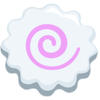 🍥 Facebook / Messenger «Fish Cake With Swirl» Emoji - Messenger-Anwendungs version