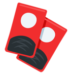 🎴 Facebook / Messenger «Flower Playing Cards» Emoji - Messenger-Anwendungs version