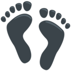 👣 Facebook / Messenger «Footprints» Emoji - Version de l'application Messenger