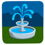 ⛲ «Fountain» Emoji para Facebook / Messenger - Versión de la aplicación Messenger