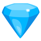 💎 Facebook / Messenger «Gem Stone» Emoji - Messenger-Anwendungs version