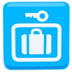 🛅 Facebook / Messenger «Left Luggage» Emoji - Messenger-Anwendungs version