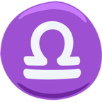 ♎ «Libra» Emoji para Facebook / Messenger - Versión de la aplicación Messenger