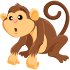 🐒 Смайлик Facebook / Messenger «Monkey» - В Messenger'е