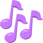 🎶 Facebook / Messenger «Musical Notes» Emoji - Messenger-Anwendungs version