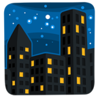 🌃 Facebook / Messenger «Night With Stars» Emoji - Messenger Application version