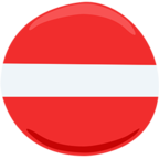 ⛔ Facebook / Messenger «No Entry» Emoji - Version de l'application Messenger