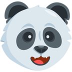🐼 Смайлик Facebook / Messenger «Panda Face» - В Messenger'е