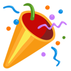 🎉 «Party Popper» Emoji para Facebook / Messenger - Versión de la aplicación Messenger
