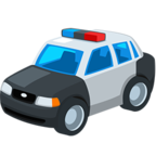 🚓 Смайлик Facebook / Messenger «Police Car» - В Messenger'е