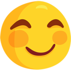 😊 Facebook / Messenger «Smiling Face With Smiling Eyes» Emoji - Version de l'application Messenger