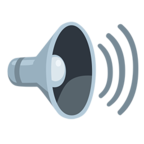 🔊 Facebook / Messenger «Speaker High Volume» Emoji - Messenger-Anwendungs version