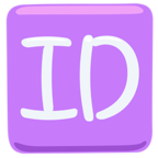🆔 Facebook / Messenger «ID Button» Emoji - Messenger-Anwendungs version