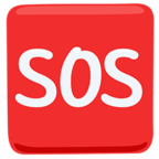 🆘 Facebook / Messenger «SOS Button» Emoji - Messenger Application version