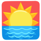 🌅 Facebook / Messenger «Sunrise» Emoji - Messenger-Anwendungs version