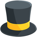 🎩 «Top Hat» Emoji para Facebook / Messenger - Versión de la aplicación Messenger
