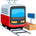 🚊 Facebook / Messenger «Tram» Emoji - Messenger Application version