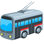 🚎 Facebook / Messenger «Trolleybus» Emoji - Messenger Application version